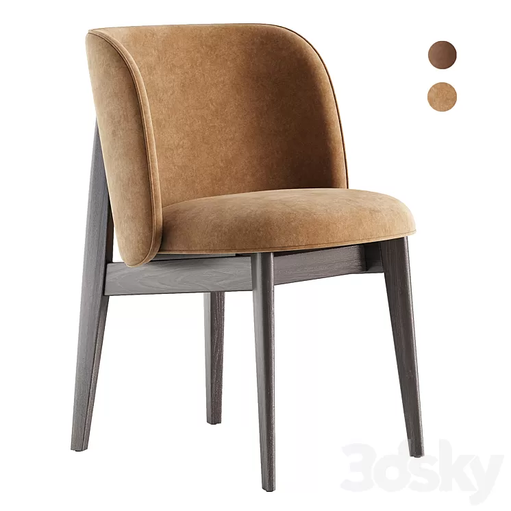 Abrey Chair by Calligaris 3D Model Free Download