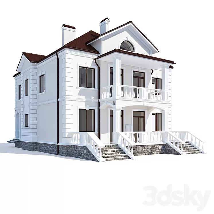 ABS House V1 3D Model