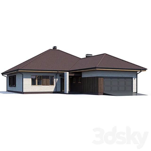 ABS House V108 3D Model