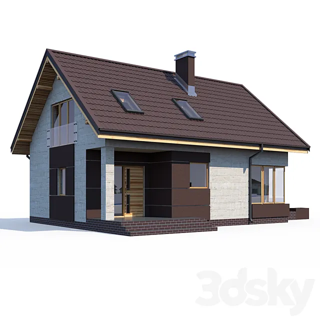 ABS House V110 3D Model