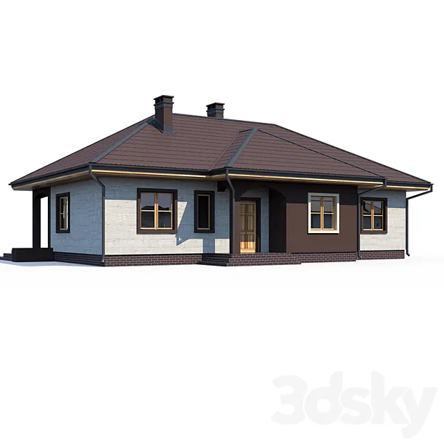 ABS House V133 3D Model