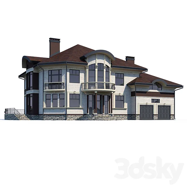 ABS House V172 3D Model