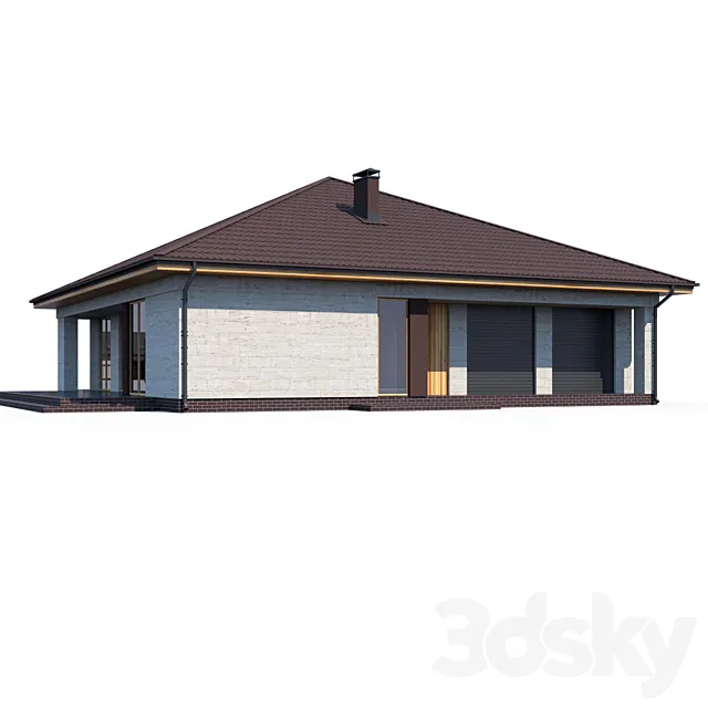 ABS House V173 3D Model