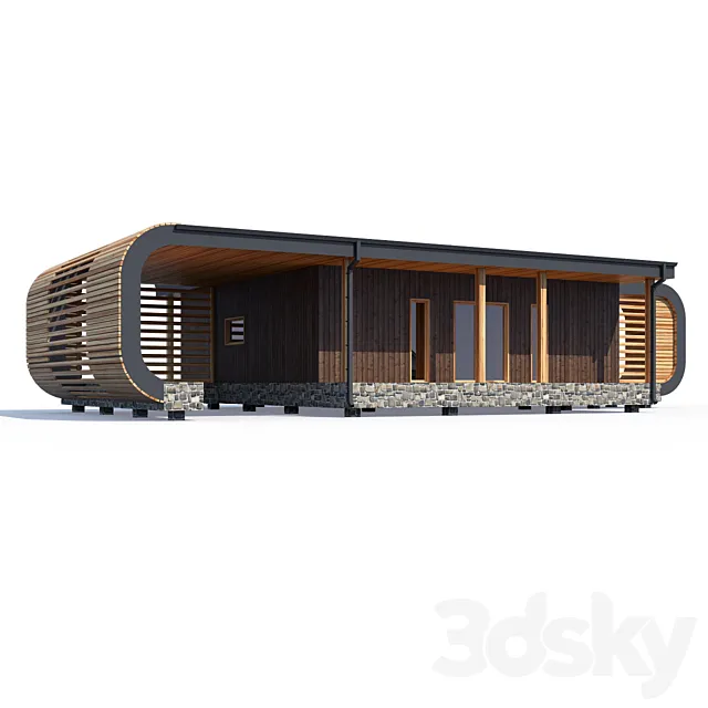 ABS House V191 3D Model