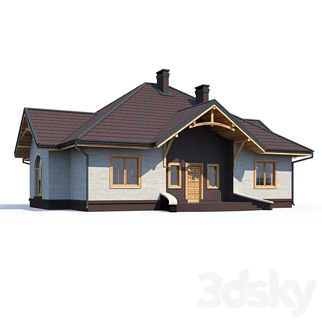 ABS House V192 3D Model