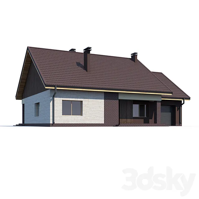ABS House V207 3D Model