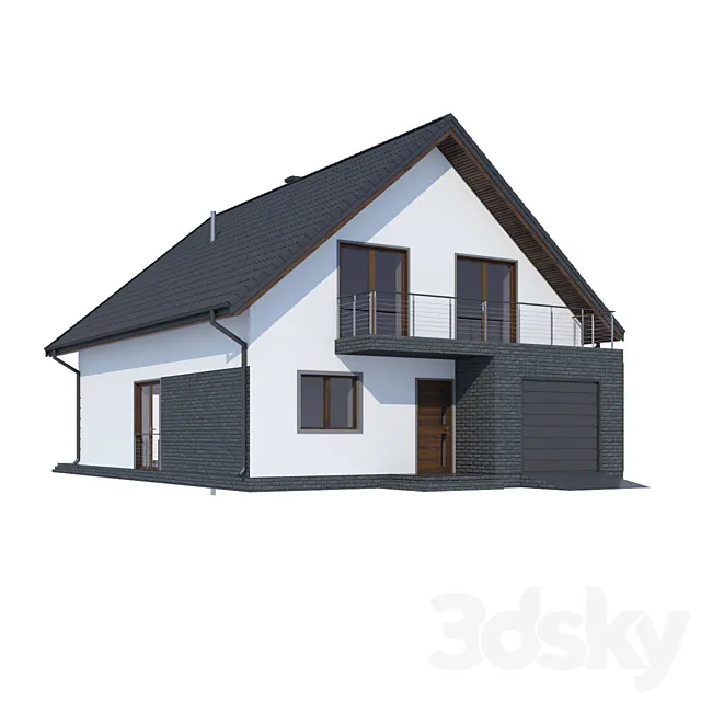 ABS House V252 3D Model