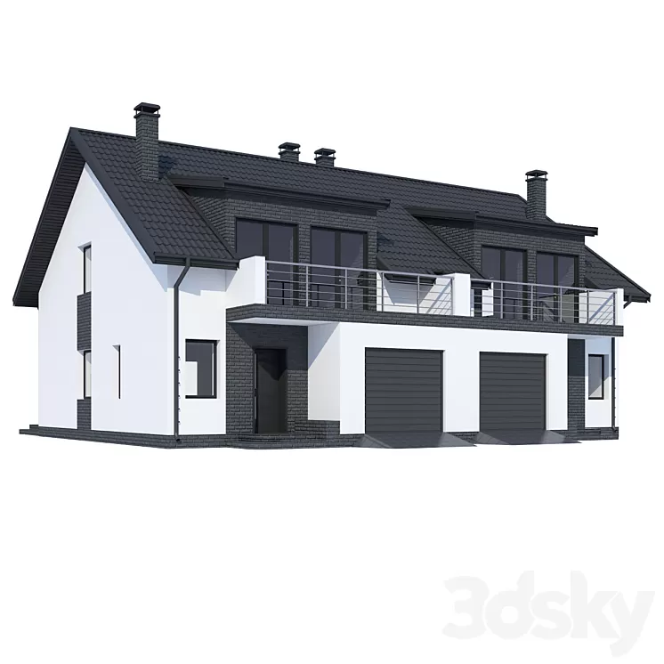 ABS House V255 3D Model