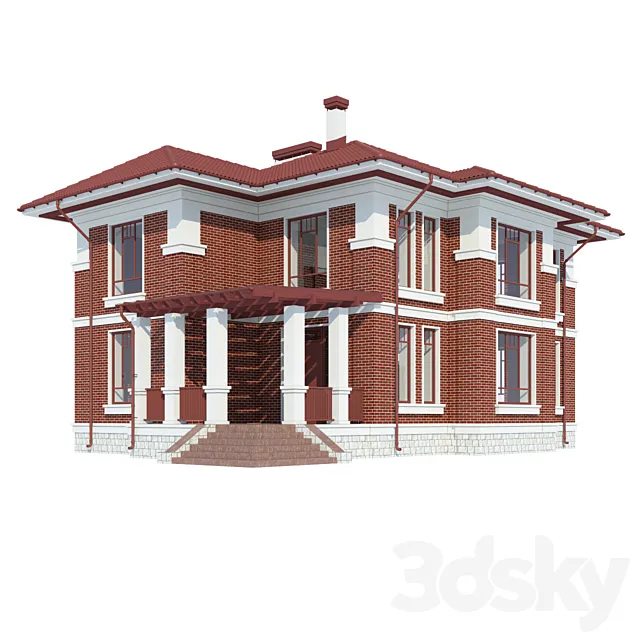 ABS House V261 3D Model