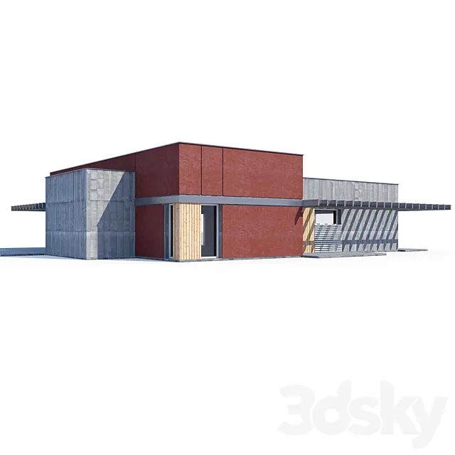 ABS House V75 3D Model