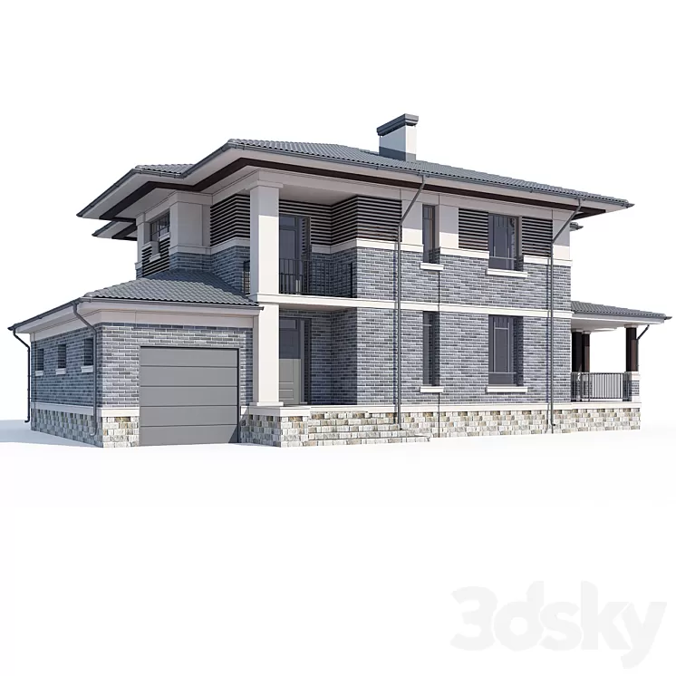 ABS House V79 3D Model