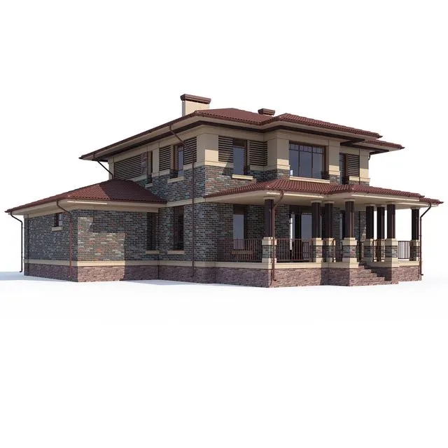 ABS House V82 3D Model