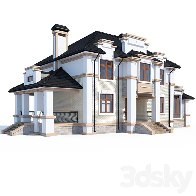 ABS House V85 3D Model