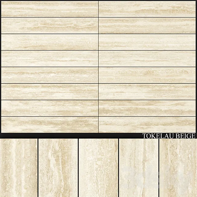 Absolut Keramika Tokelau Beige 3D Model Absolut Keramika Tokelau Beige 3D Model