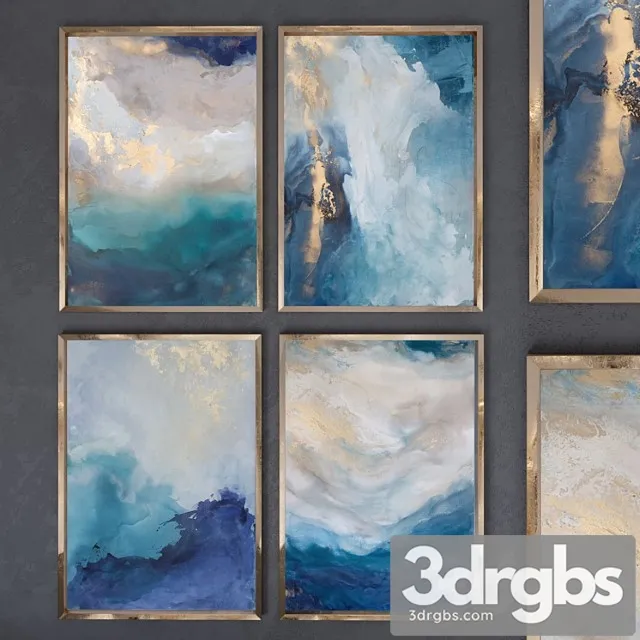 Abstact Set 705 3D Model Download Abstact Set 705 3D Model Download