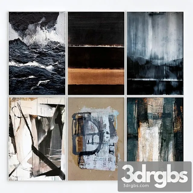 Abstract Art Frames 9 3D Model Download Abstract Art Frames 9 3D Model Download