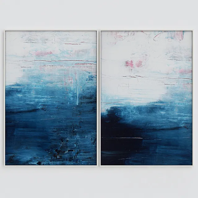 Abstract art frames_10 3D Model Abstract art frames_10 3D Model