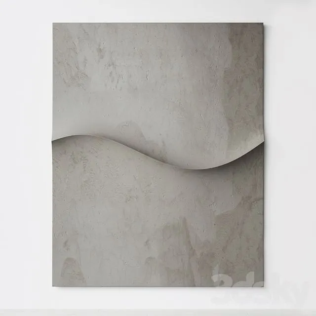 Abstract composition. Relief. Plateau. 34 3D Model Abstract composition. Relief. Plateau. 34 3D Model