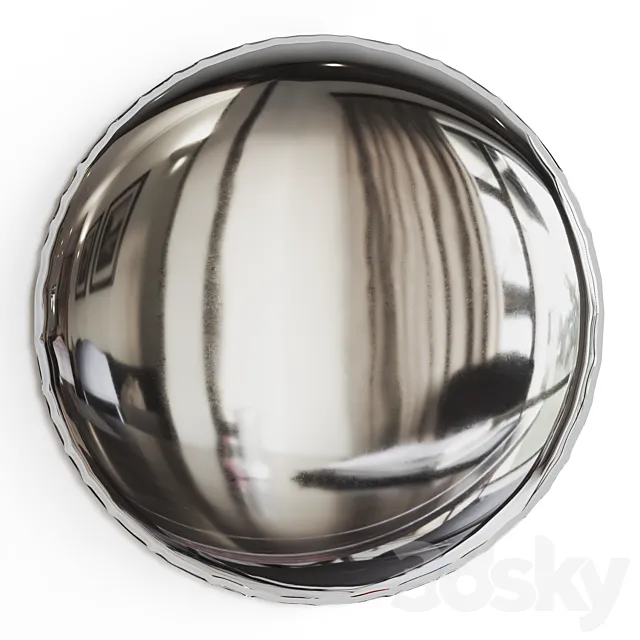 Abstract mirror Oko by Zieta 3D Model