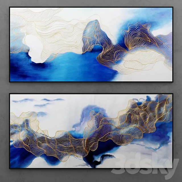 Abstract painting | 7 3D Model