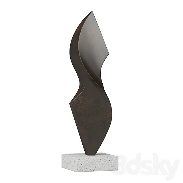 abstract sculpture 3D Model abstract sculpture 3D Model