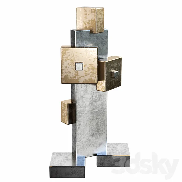 Abstract sculpture AS-004 3D Model Abstract sculpture AS-004 3D Model