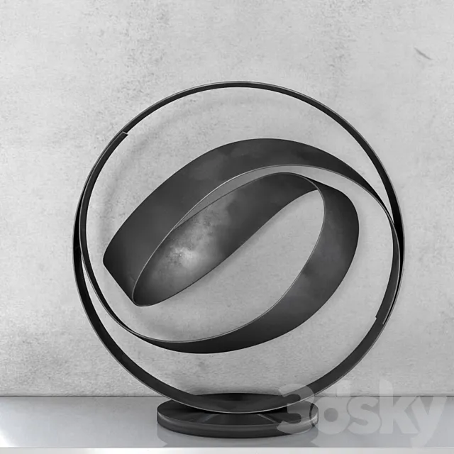 Abstract Sculpture Damon Hyldreth 3DModel Abstract Sculpture Damon Hyldreth 3DModel