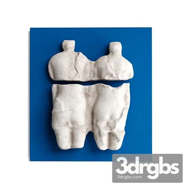 Abstract torso wall panel Abstract torso wall panel