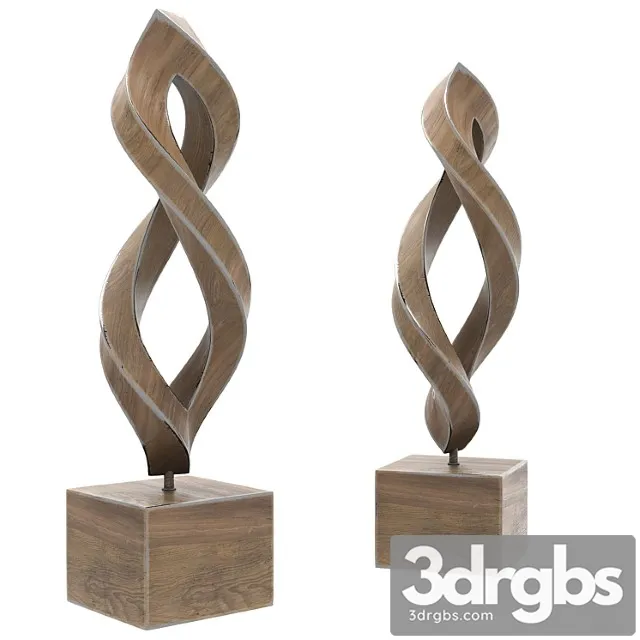 Abstract twist sculpture Abstract twist sculpture