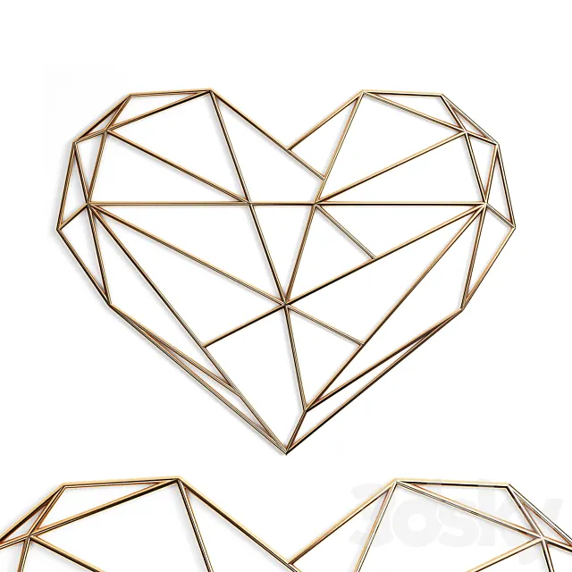 Abstract Wall Decor 035 3D Model