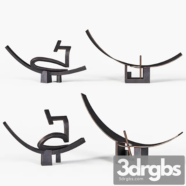 Abstraktnye Skulptury 3D Model Download