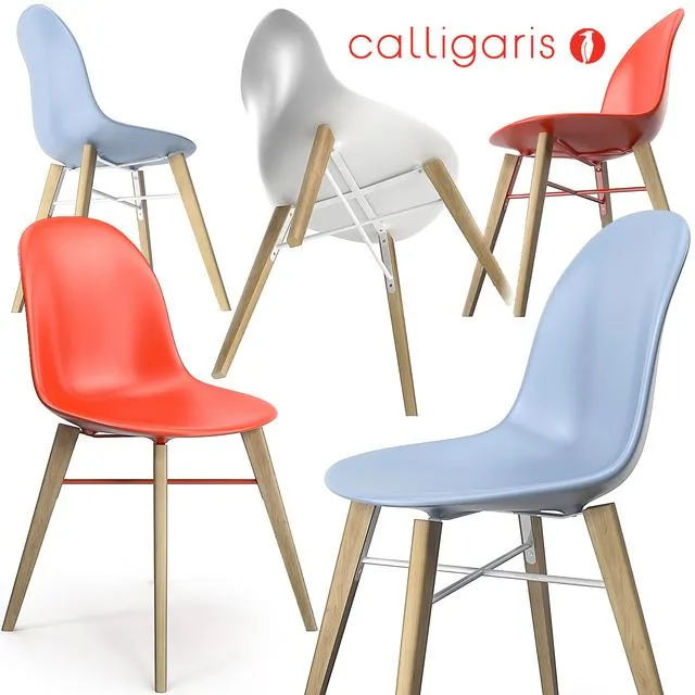 Academy MW chair 3D Model