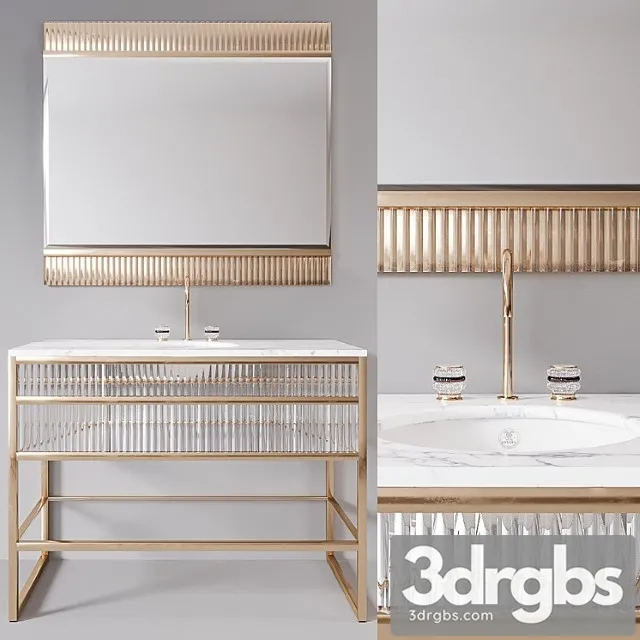 Academy White Marble Console by Oasis Group Academy White Marble Console by Oasis Group