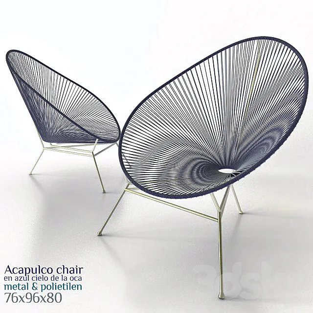 Acapulco chair 3DModel