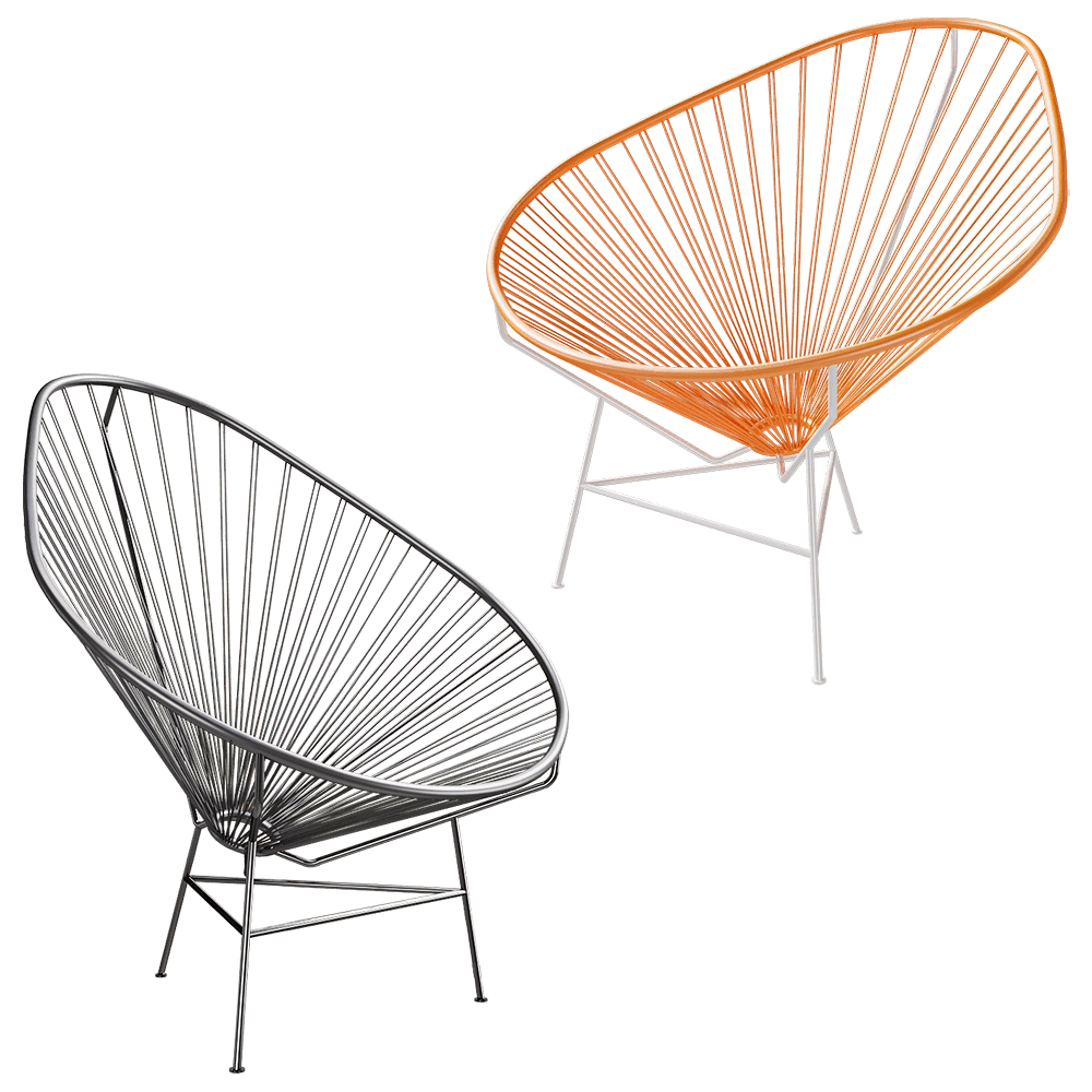 Acapulco – Chair Classic 3D Model Acapulco – Chair Classic 3D Model