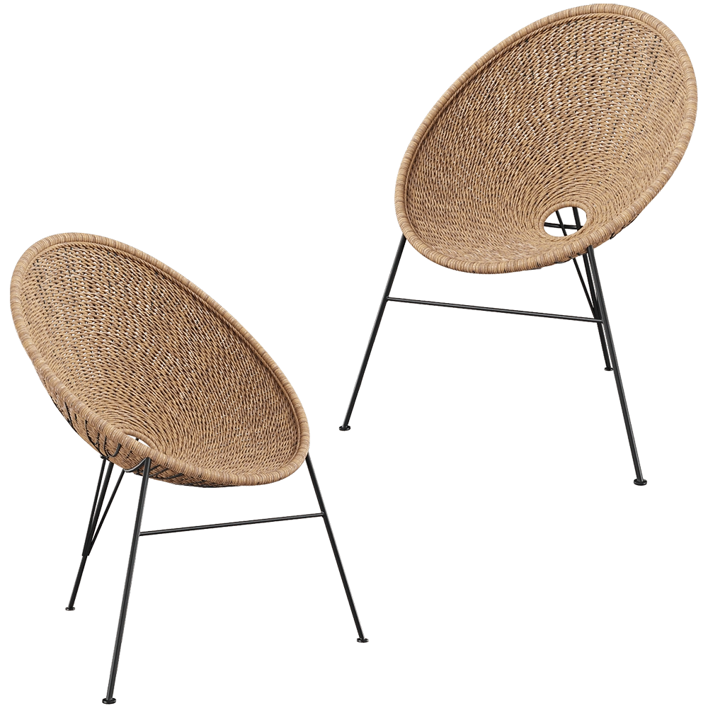 Acapulco – Outdoor chair Palma 3D Model Acapulco – Outdoor chair Palma 3D Model