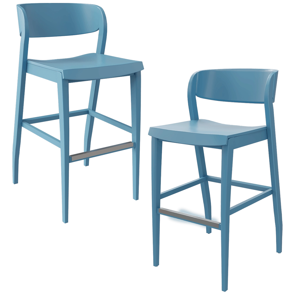 Accento SRL – Bar stool FRIDA 3D Model Accento SRL – Bar stool FRIDA 3D Model