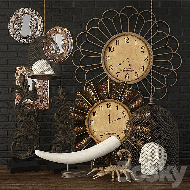 accessories 3DModel accessories 3DModel