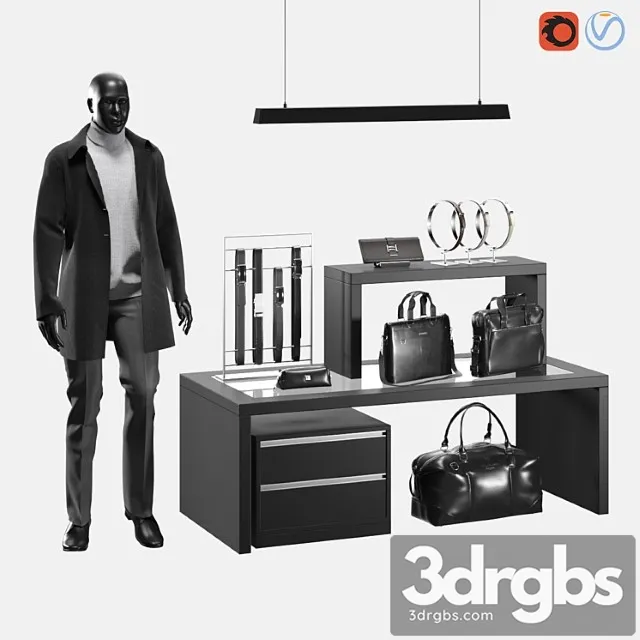 Accessories for boutique 2 3D Model Download