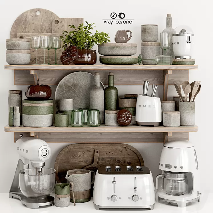 accessories smeg 02 3D Model Free Download