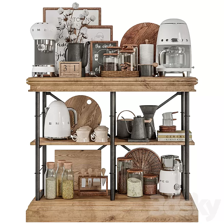 accessories smeg 06 3D Model accessories smeg 06 3D Model