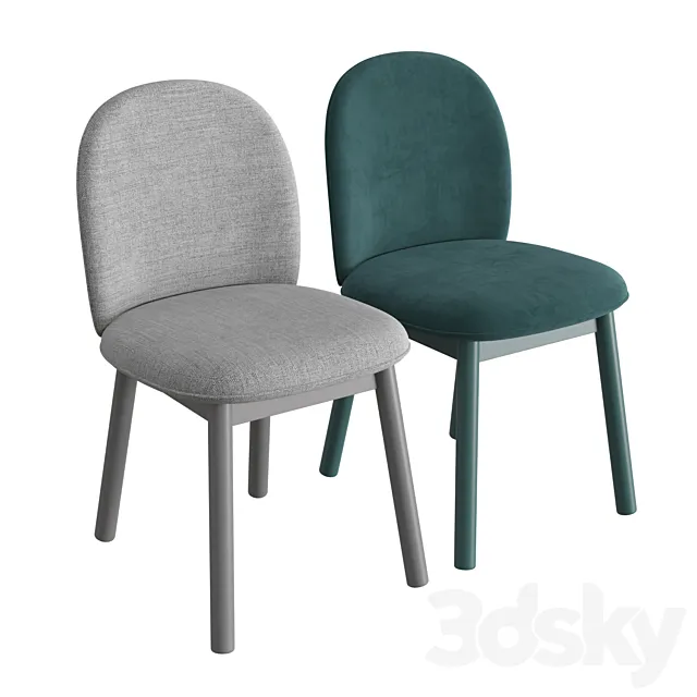 Ace dining chair 3D Model