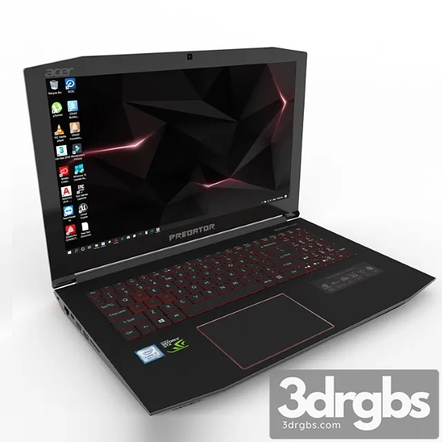 Acer Predator Laptop 3D Model Download