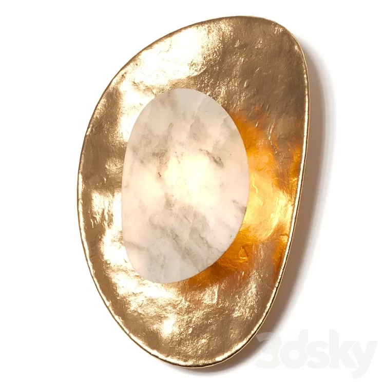 Achille Salvagni Oyster Sconce 3D Model Free Download Achille Salvagni Oyster Sconce 3D Model Free Download