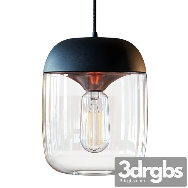 Acorn black hanging lamp by vita copenhagen 3D Model Download Acorn black hanging lamp by vita copenhagen 3D Model Download