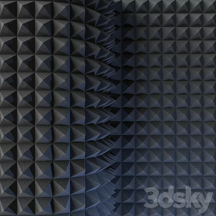 acoustic panels 3D Model Free Download