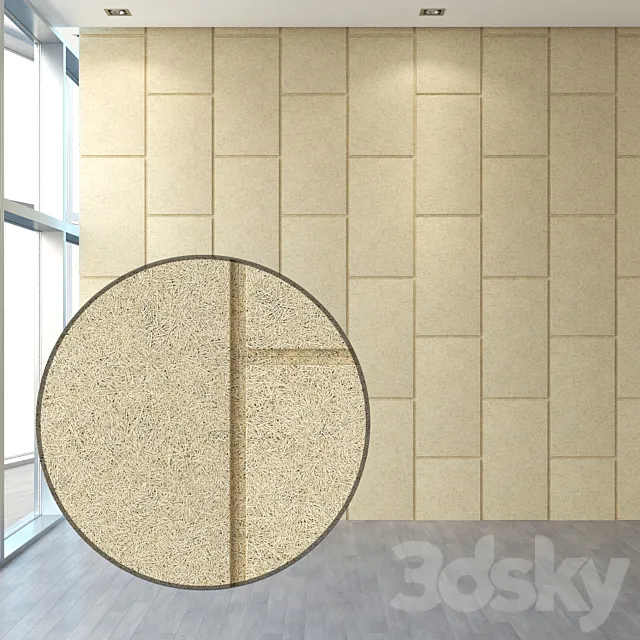 Acoustic panels Heradesig 3D Model Acoustic panels Heradesig 3D Model