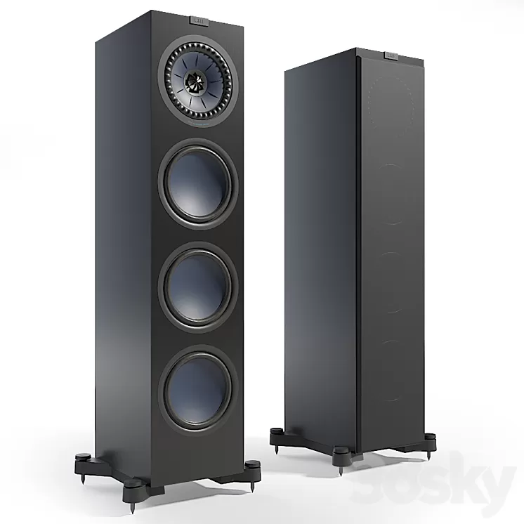 Acoustics KEF Q950 3D Model