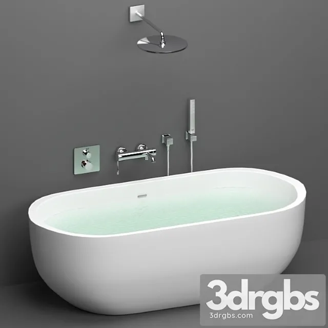 Acrylic Bath Belbagno bb13 1800 3D Model Download