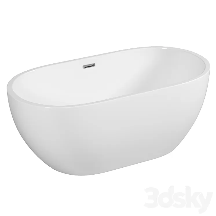 Acrylic bathtub AM-218-1500-750 3D Model Free Download Acrylic bathtub AM-218-1500-750 3D Model Free Download